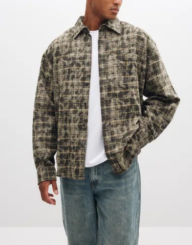 Wbjong Wash Check Shirt Overshirts