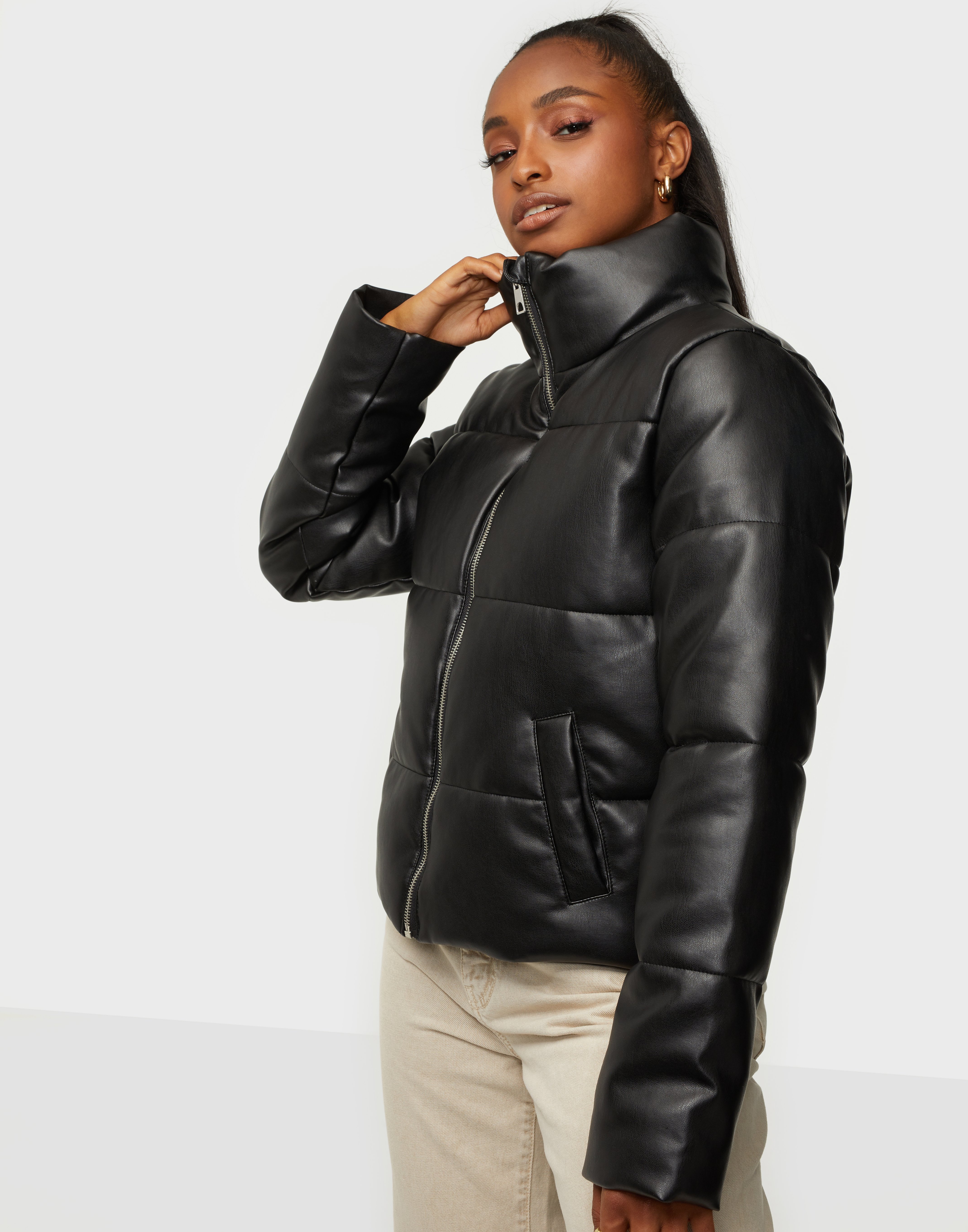 JDYTRIXIE FAUX LEATHER JACKET OTW S