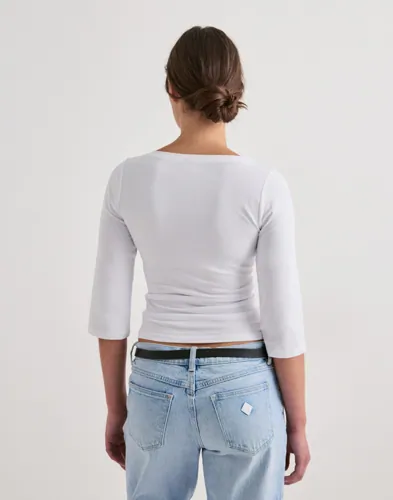 Nelly Wrap Half Sleeve Top toppar dam – bild 3