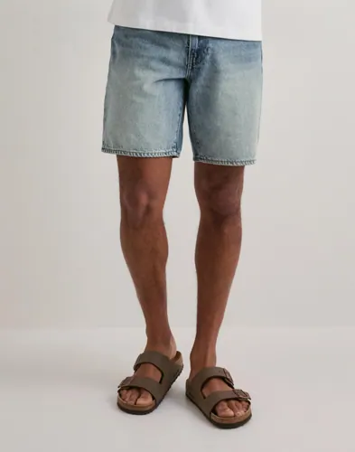 Blå jeansshorts från Levi's i loose passform med femficksdesign