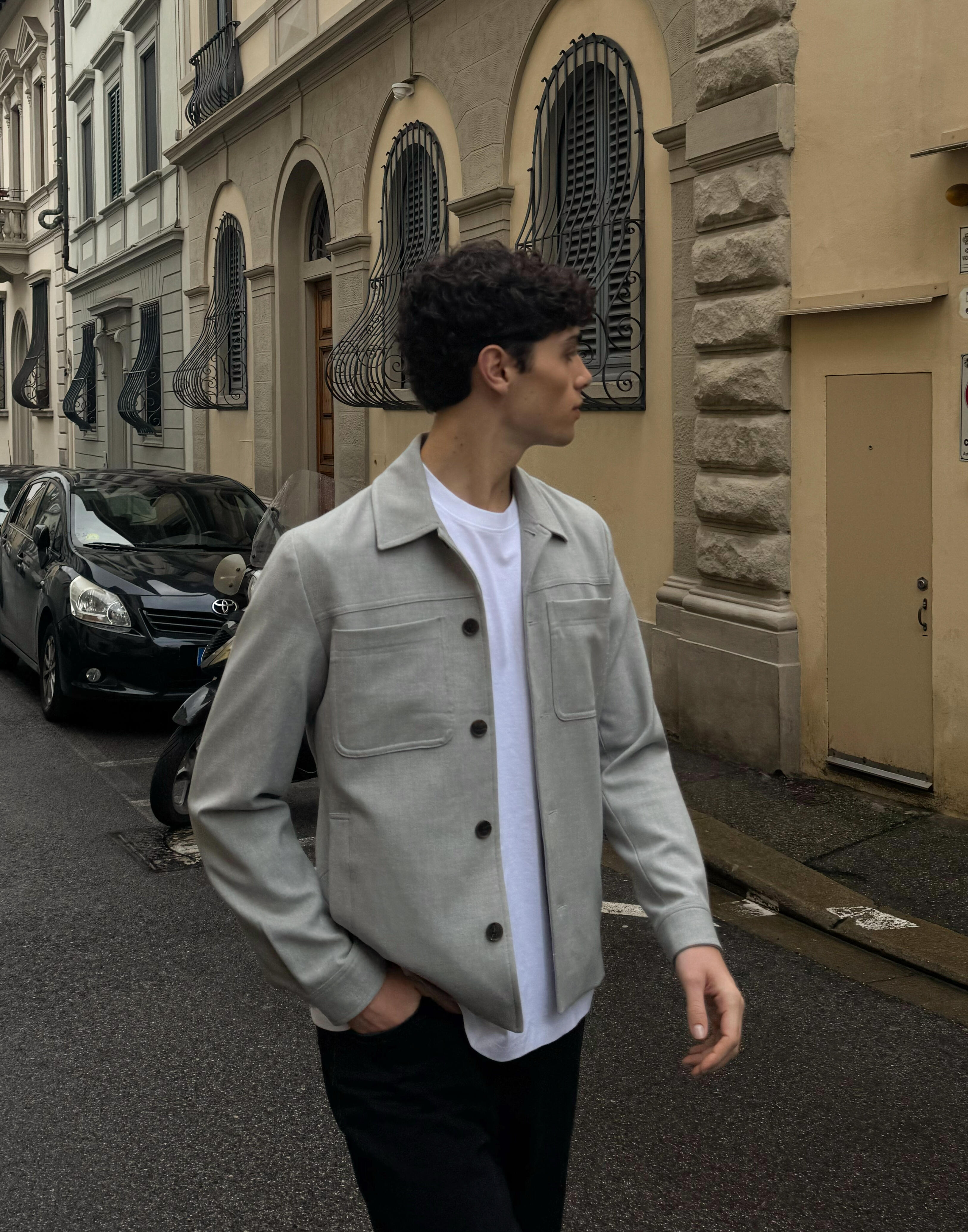 Kjøp Les Deux Marseille Hybrid Jacket - Light Grey Melange | NLYMAN