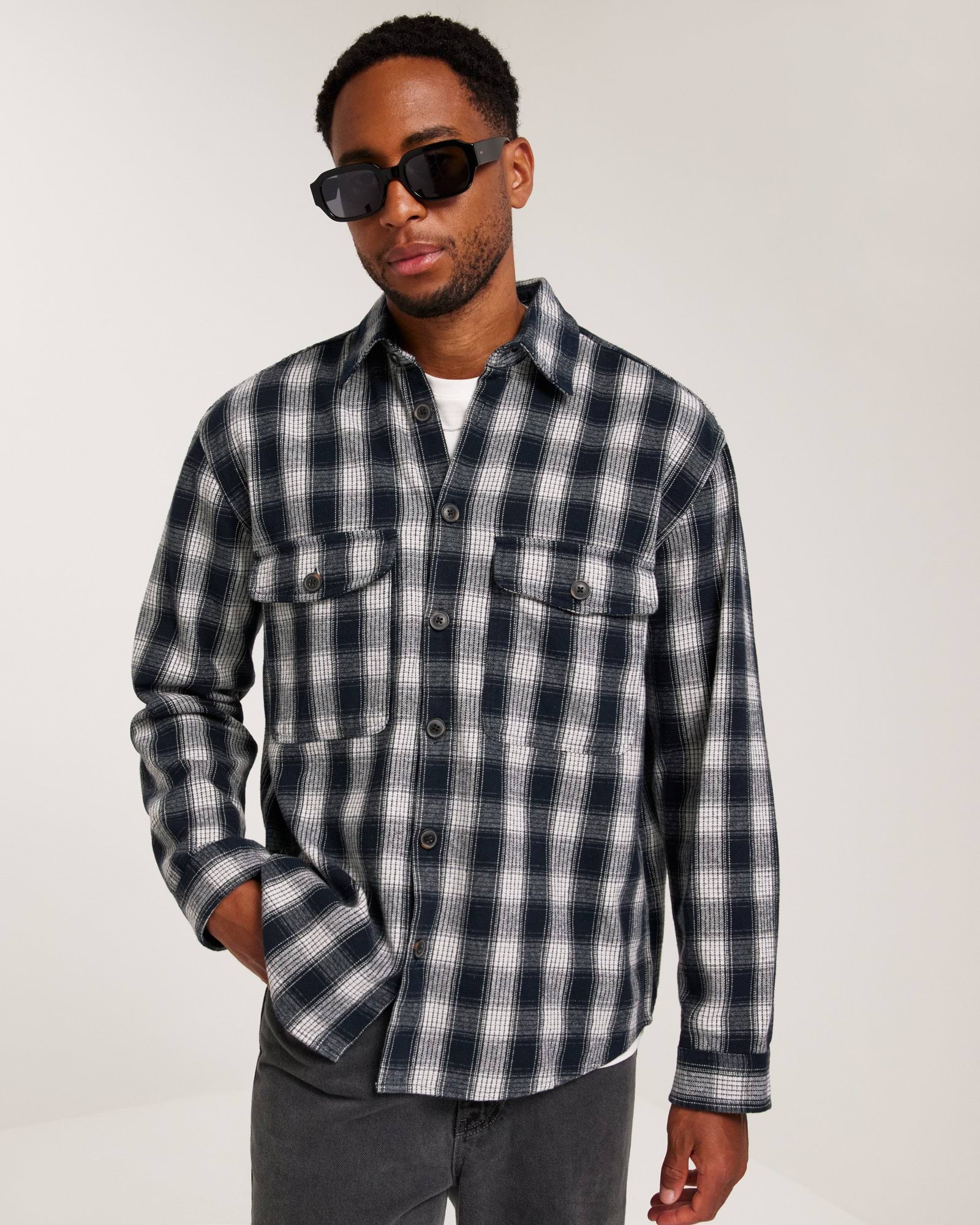 SLHLOOSEMASON-FLANNEL OVERSHIRT NOO