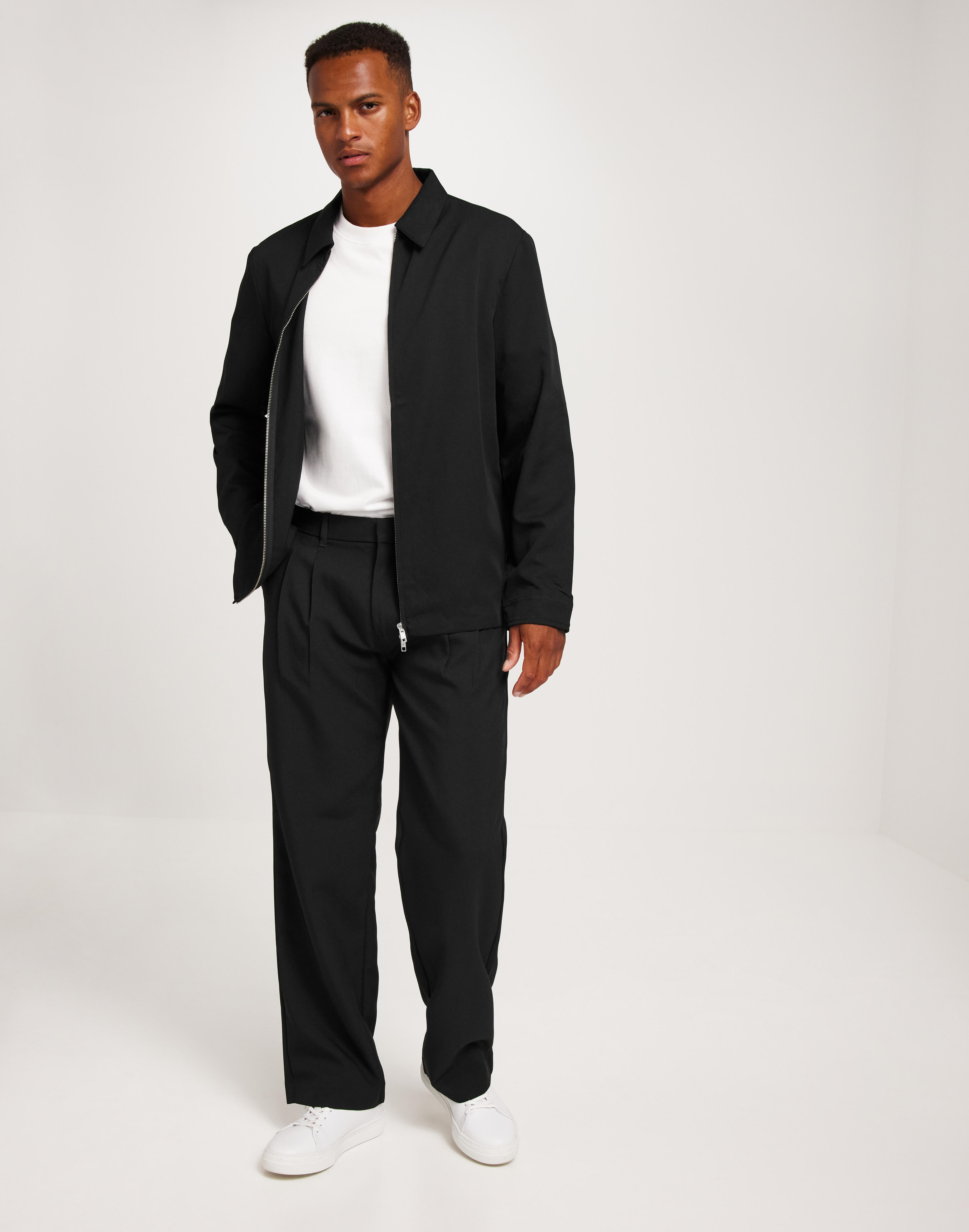 Buy Jack & Jones JPSTBILL JJDAYTONA WIDE CHINO - Black | NLYMAN