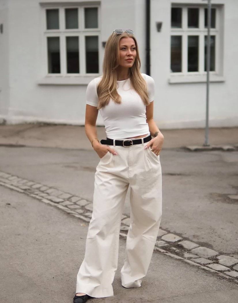 Slouchy Wide Pants