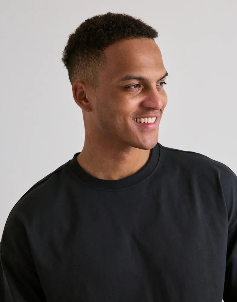 ONLY & SONS Onsfred Rlx Ss Crop Tee Kortärmade t-shirts herr – bild 3