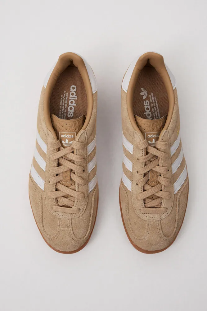 adidas gazelle silver green womens Adidas Women's Japan Calf-Hair Warm Sandstone / Crystal Sand / Alumina Low  Top Sneakers main image 1