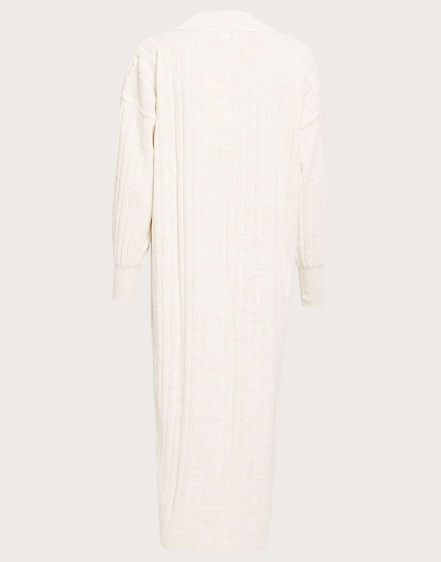 Gimas L S Midi Shirt Dress Cement