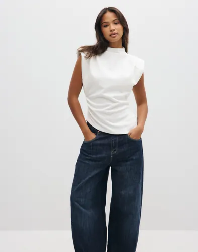 VERO MODA Vmsmilla Sl Detail Asm Top Jrs Exp toppar dam – bild 2