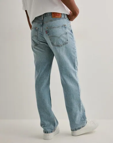 Blå Levi's 565 jeans i loose straight passform