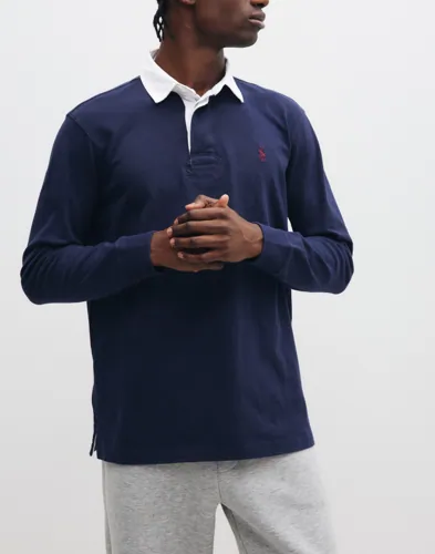 Ls Rugby M2-long Sleeve-knit Långärmad piké