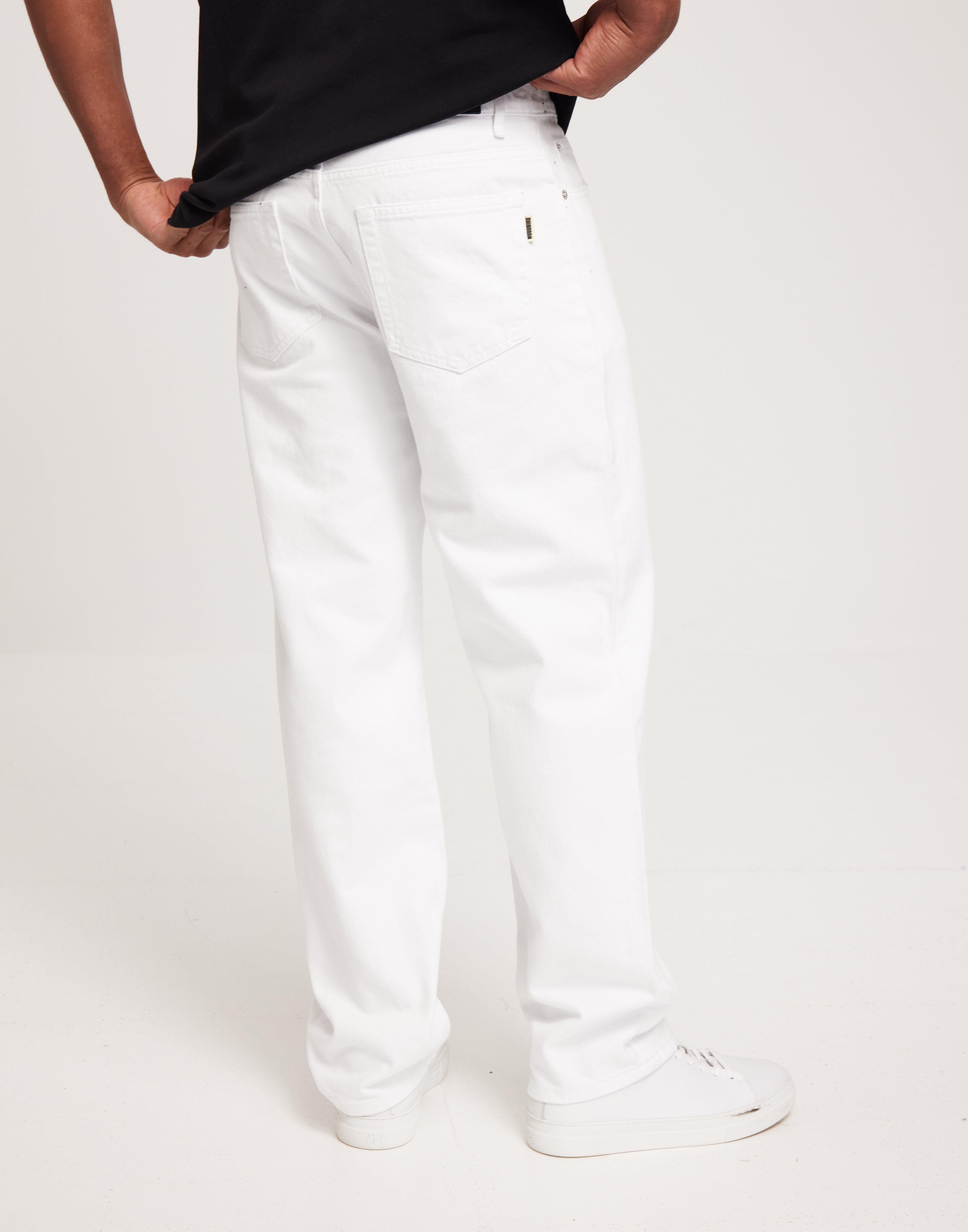 Woodbird WBLeroy White Jeans Loose fit jeans Hvid