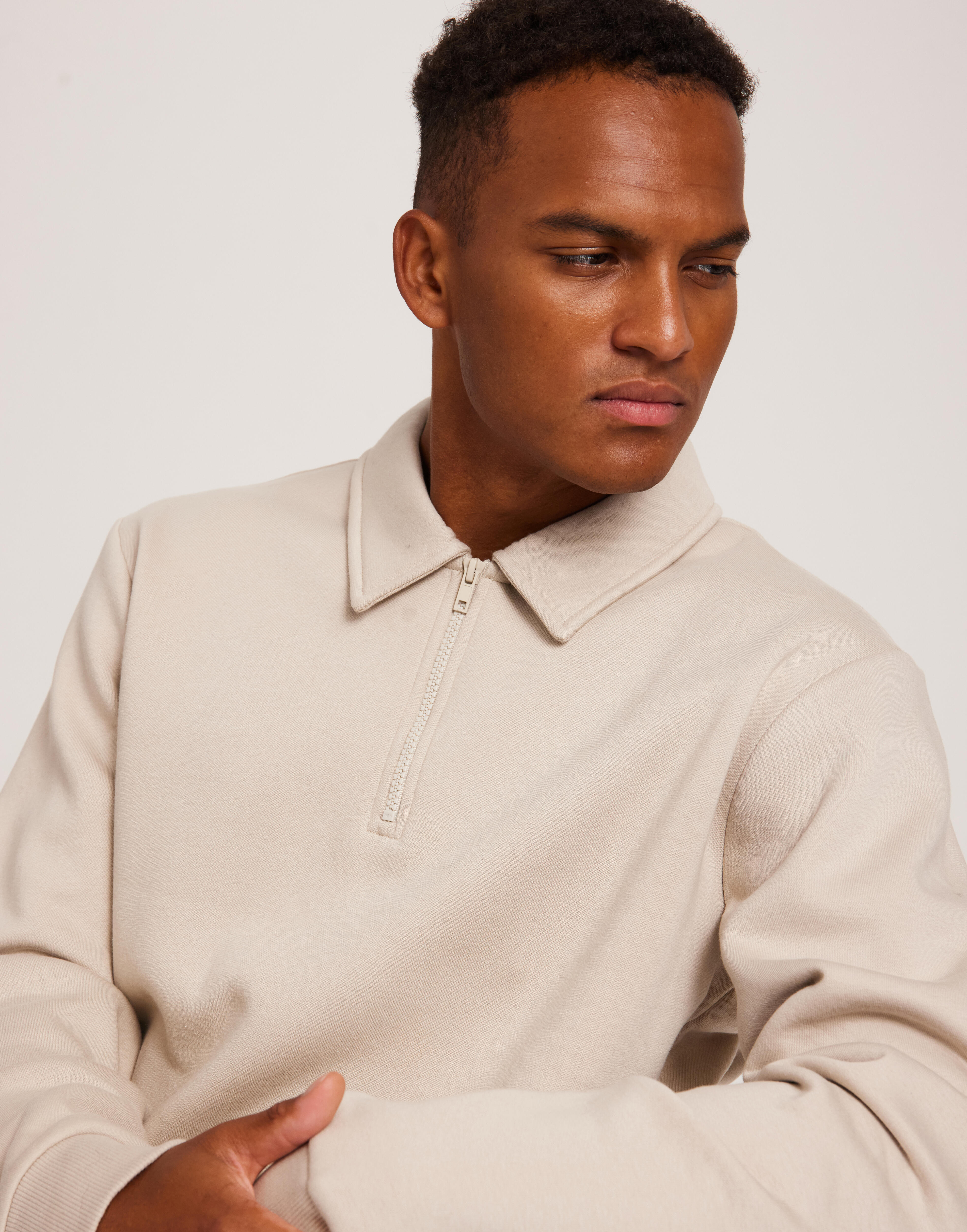 Buy Polo Ralph Lauren LSFZM1-LONG SLEEVE-FULL ZIP - Natural | NLYMAN