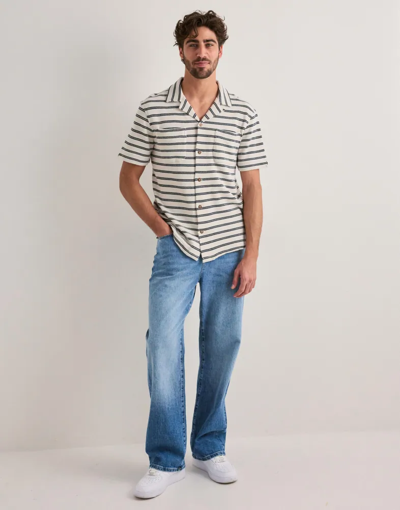 Polo Ralph Lauren Knit-sport Shirt-shirt Randiga skjortor herr – bild 2