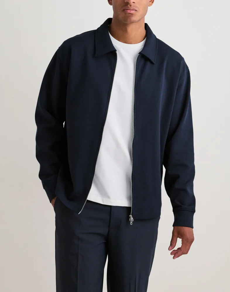 Slmtom Soft Full Zip Sweat Noos Tröjor med dragkedja