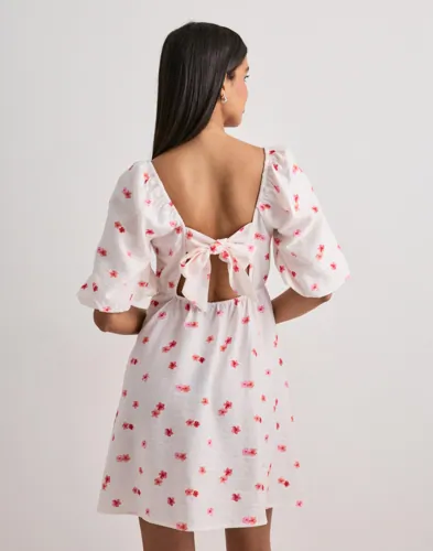VERO MODA Vmodette 2/4 Short Dress Wvn Ga sommarklänningar dam – bild 3