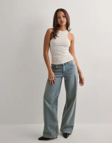 Nelly Perfect Tank Top linnen dam – bild 2