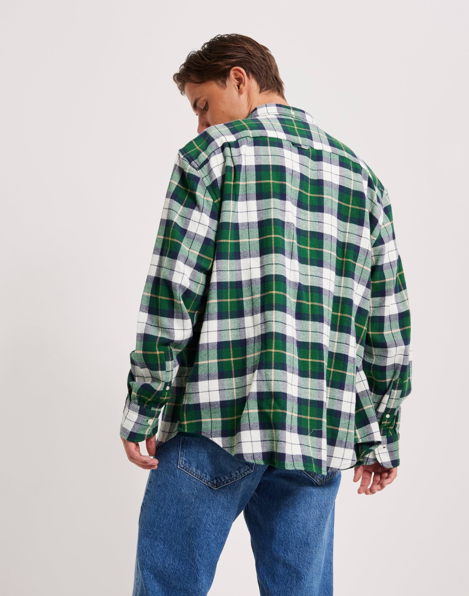 D2. REL TEXTURE CHECK SHIRT BD