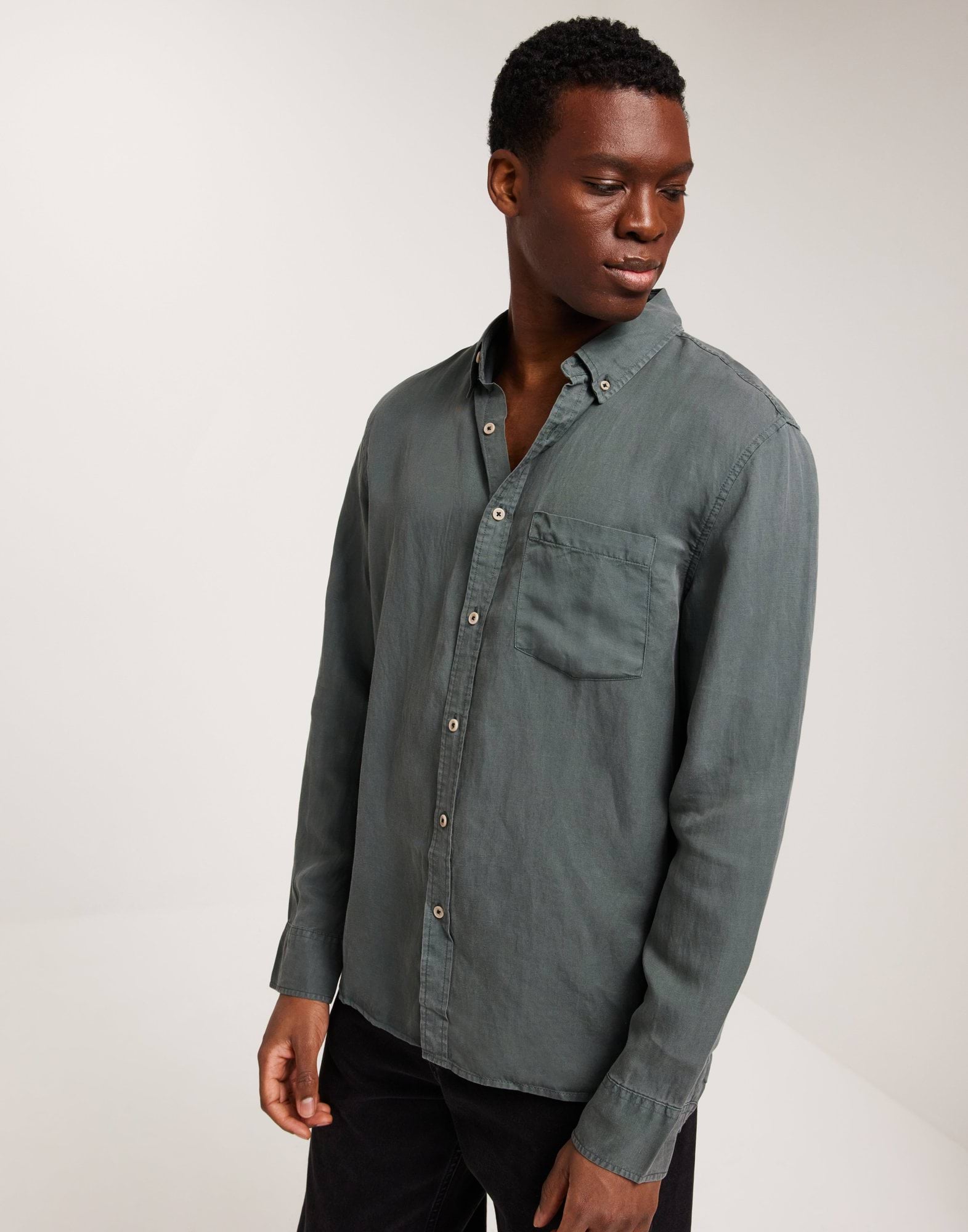 CURTIS TENCEL LS SHIRT