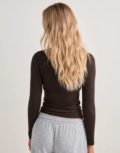 PIECES Pclula Ls Top Jrs Noos långärmade t-shirt dam – bild 3