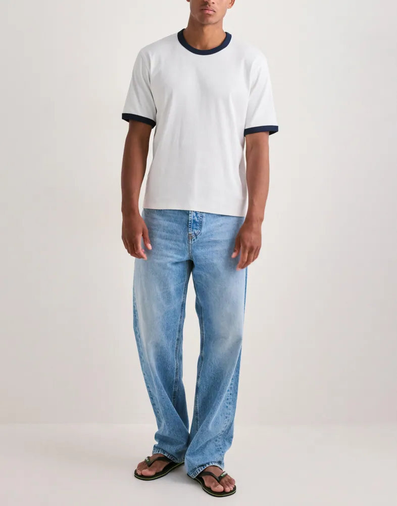 JACK & JONES Jorsanremo Binding Tee Ss Crew Neck Kortärmade t-shirts herr – bild 2