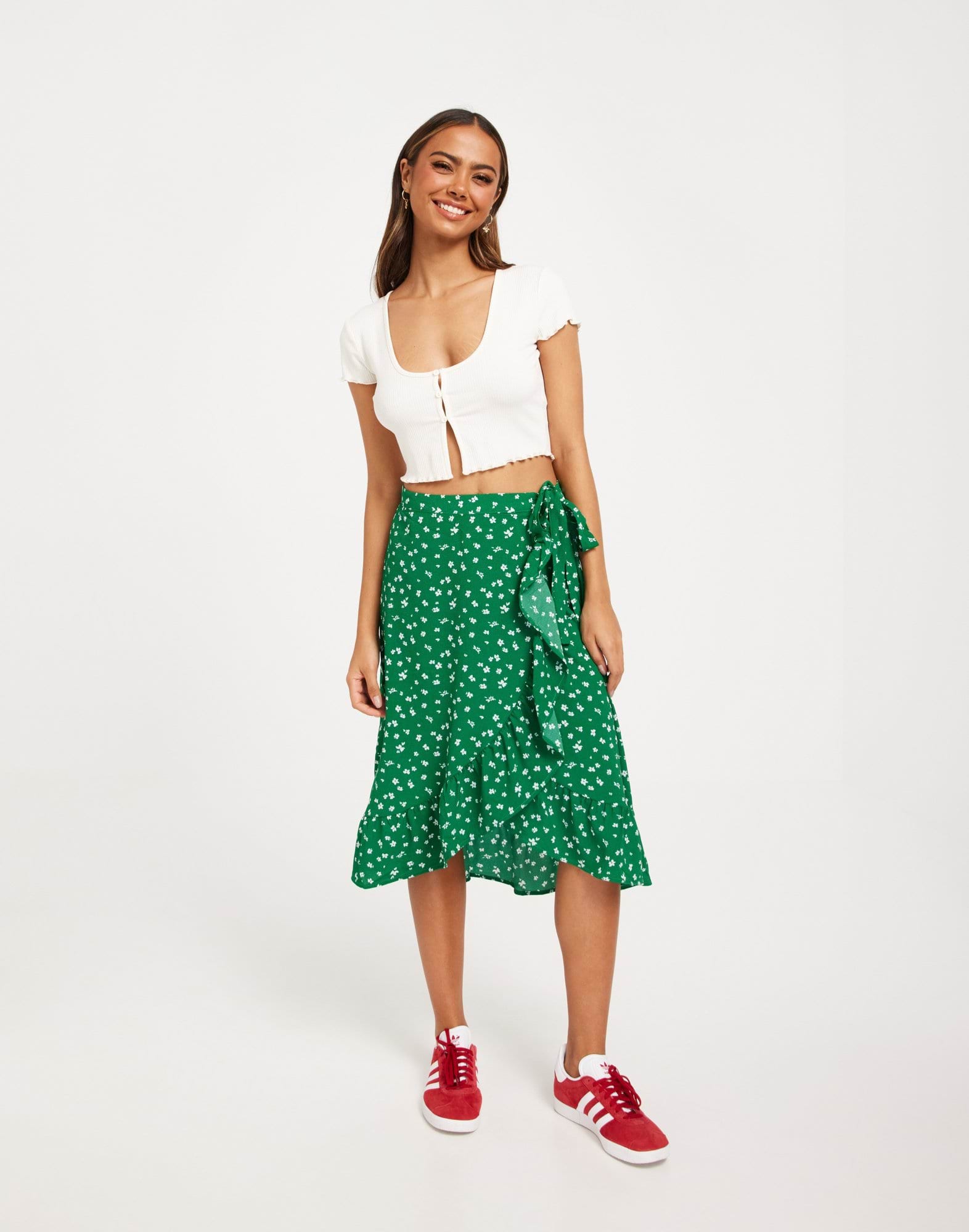 JDYCAMILLA WRAP SKIRT WVN BO