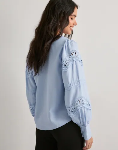 VERO MODA Vmthea Ls Top Wvn Ga blusar dam – bild 3