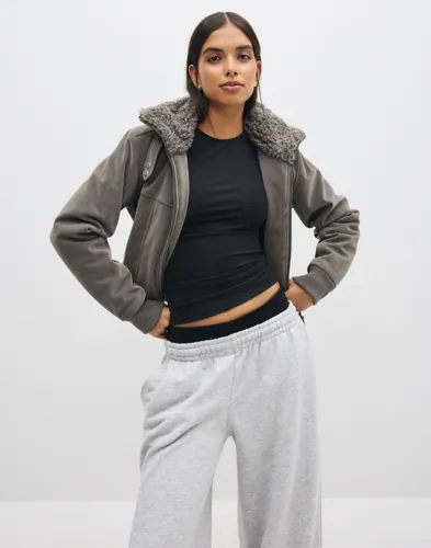 Nelly Tight Zip Fur Jacket pälsjackor dam – bild 3