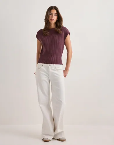 Nelly Chunky knit top stickade tröjor dam – bild 2