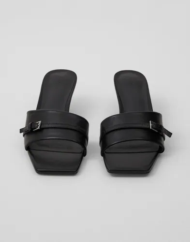 Nelly Kitten Stiletto Mule sandaler med klack dam – bild 3