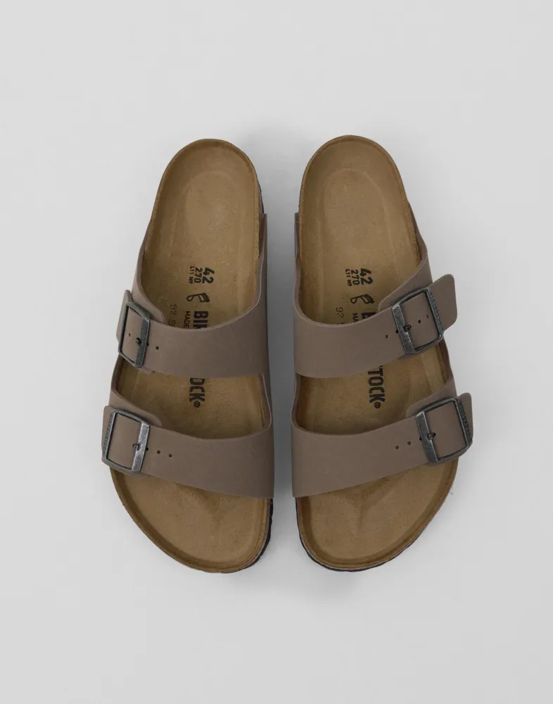 Birkenstock Arizona Bfbc Gray Taupe Tofflor herr – bild 2