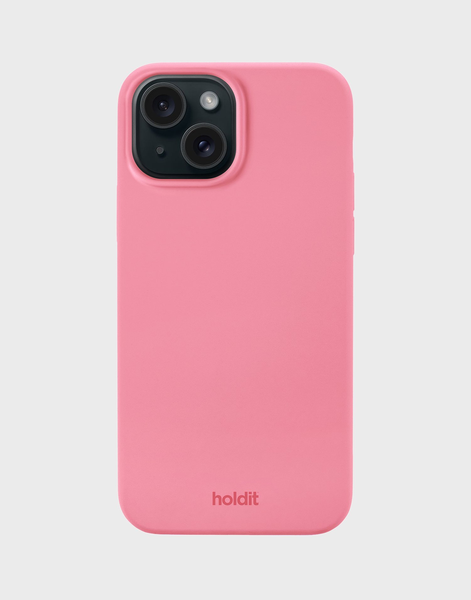 Holdit - Pink - Silicone Case iPhone 15