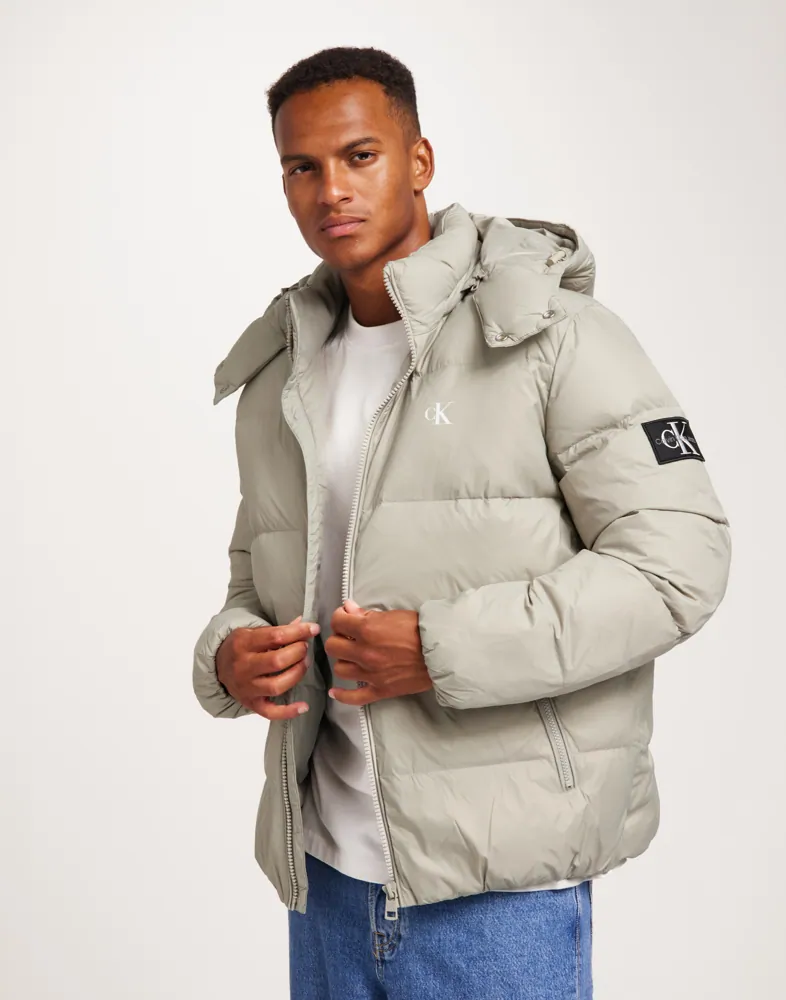 Gray Winter Jacket Buy Calvin Klein Jeans ESSENTIALS DOWN JACKET
