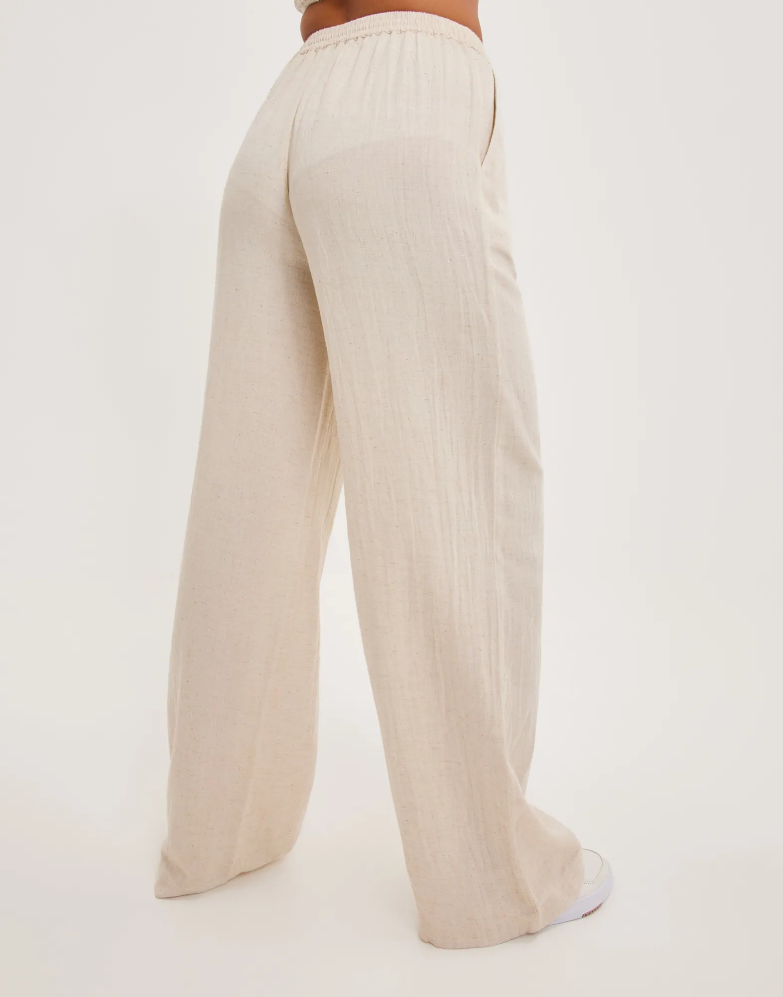 Neve Light Blue Lyocell Drawstring Pants