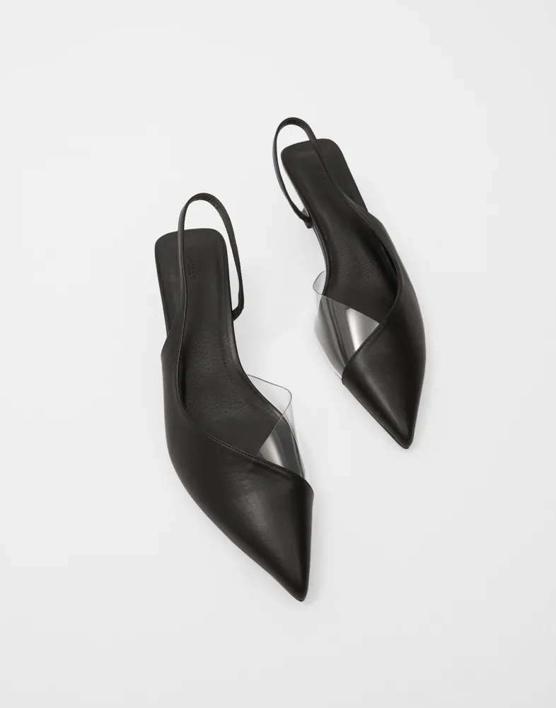 Nelly Side Cut Slingback sandaler dam – bild 2