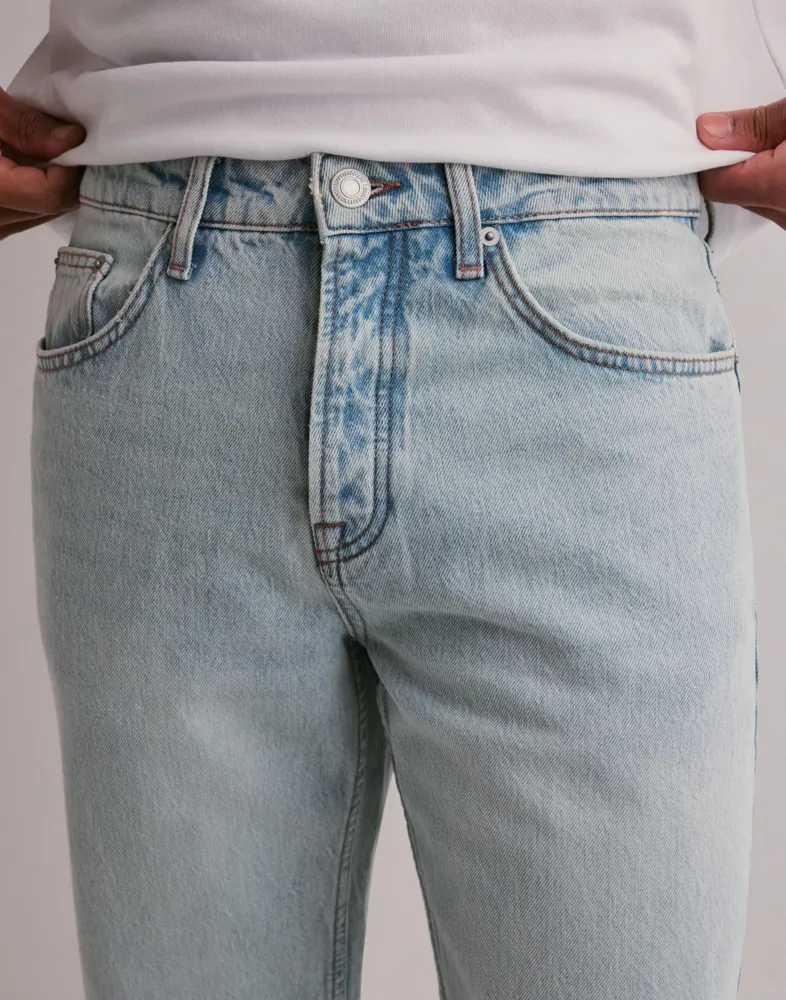 ONLY & SONS Onsedge Straight Lb 9393 Dot Dnm No Straight jeans herr – bild 3