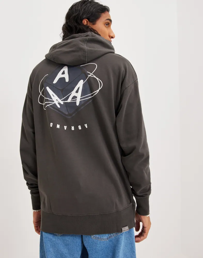 Buy Abrand Jeans A RELAXED HOODIE Washed Black NLYMAN