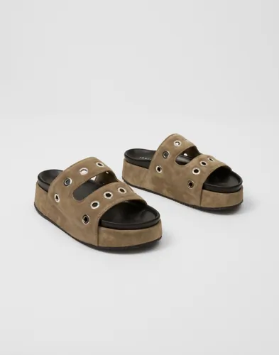 INUIKII Slipper Suede Studs sandaler dam – bild 2