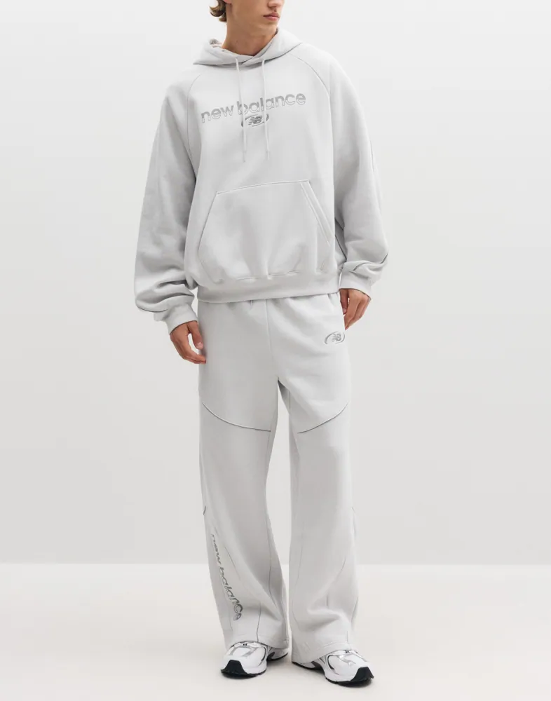 New Balance Trackside Fleece Hoodie Hoodies herr – bild 2