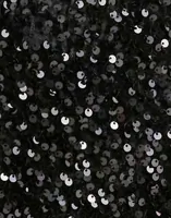 Black Black Sequins
