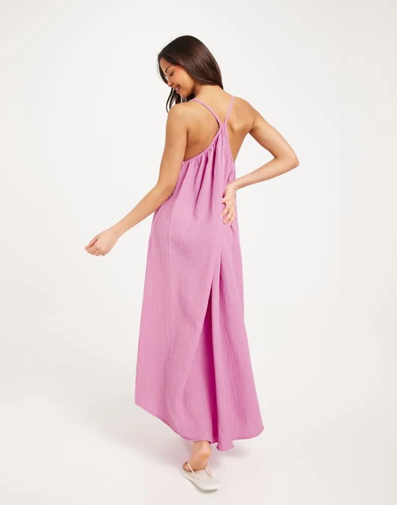 burgundy belted dress Bishop + Young main image 1