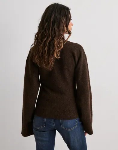 Tight Waist Knit Cardigan 3