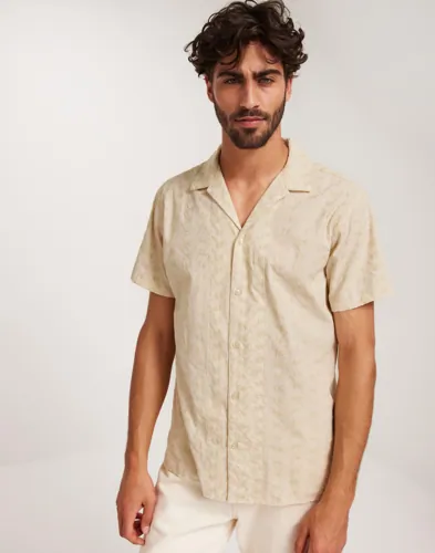JACK & JONES Jprbluedan Embroidery Shirt S/S Mönstrade skjortor herr – bild 2