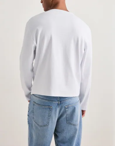 Que Sera Sera Harry Henley LS Farfarströjor långärmade t-shirts herr – bild 3