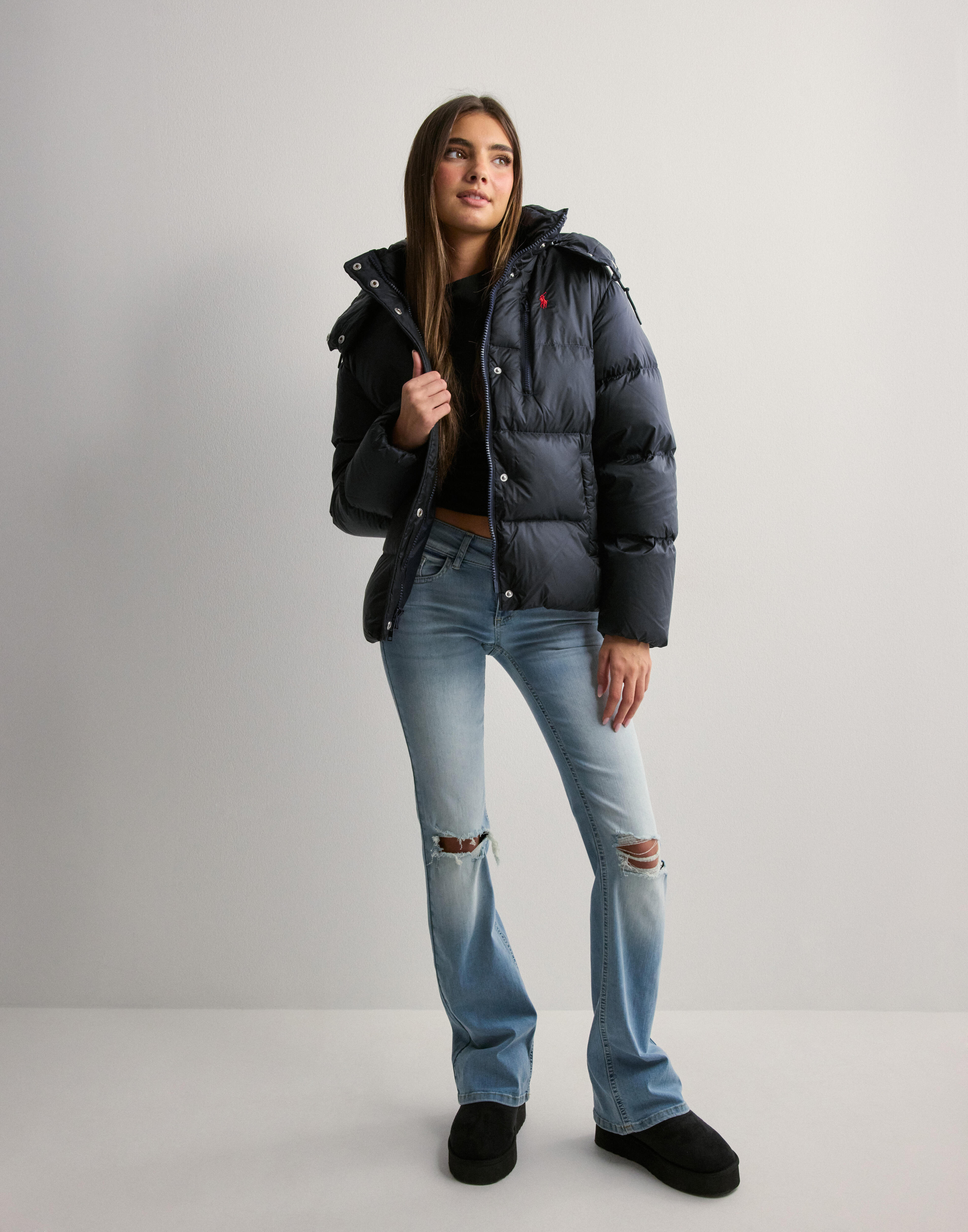 Tシャツ・カットソー Ralph Lauren CRLY JKT-INSULATED-COAT Buy Polo Ralph Lauren CRLY JKT-INSULATED-COAT - Navy | Nelly.com