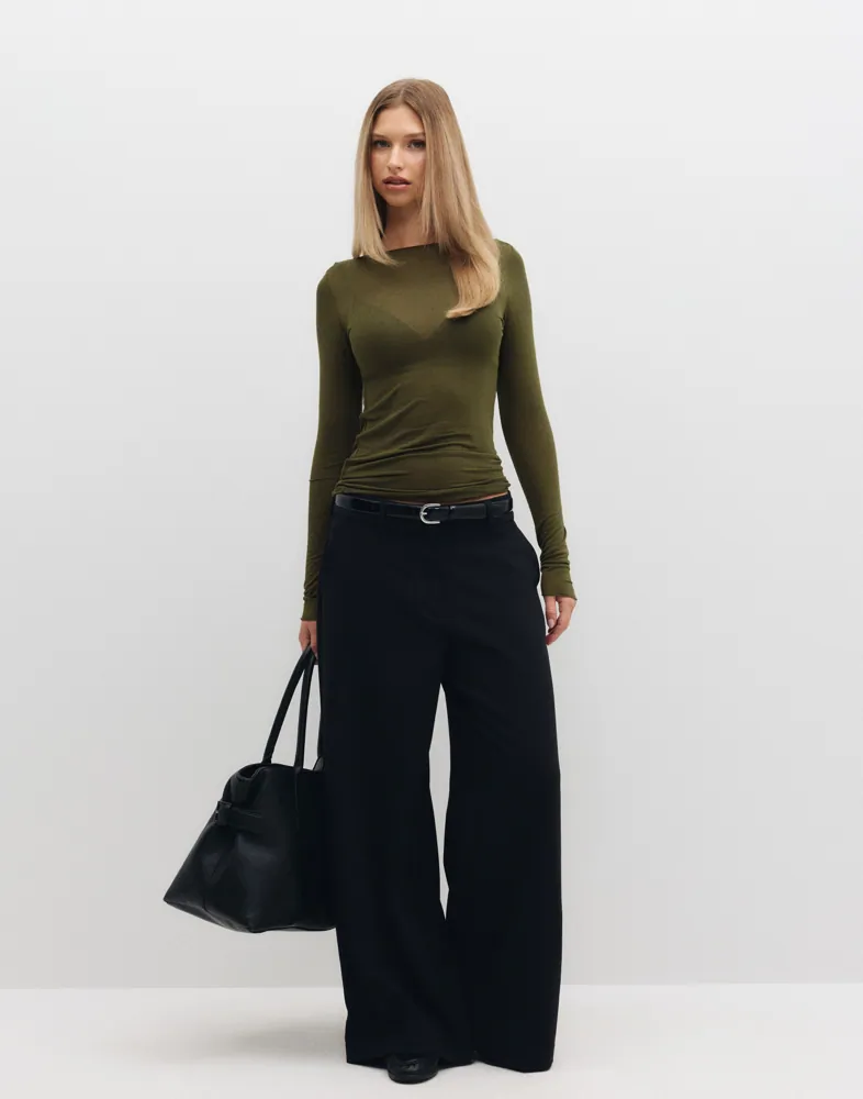 Hunkemöller Top Ls Boatneck Intimates underställ dam – bild 2