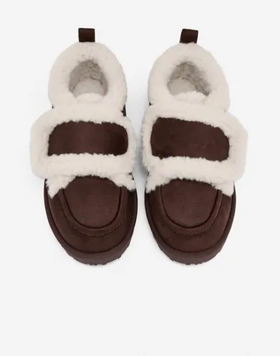 Nelly Warm Velcro Boot teddy boots dam – bild 3