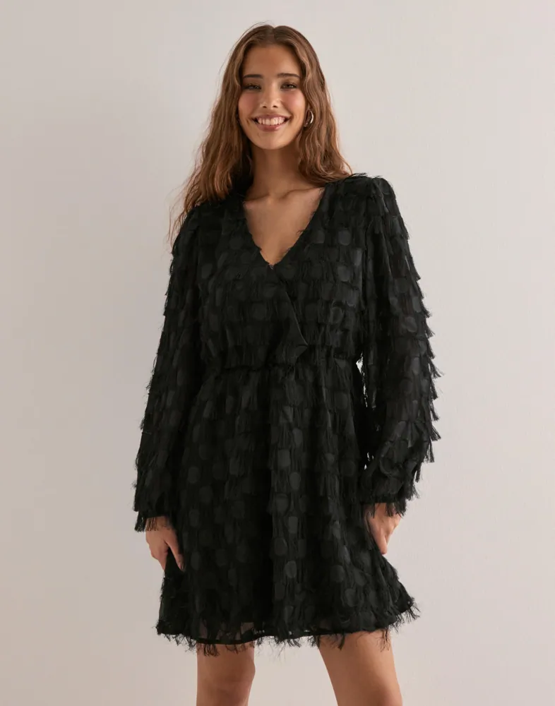 Jacqueline de Yong JDYTHEIS LIFE L/S TOP WVN DIA 15341079 licht groen