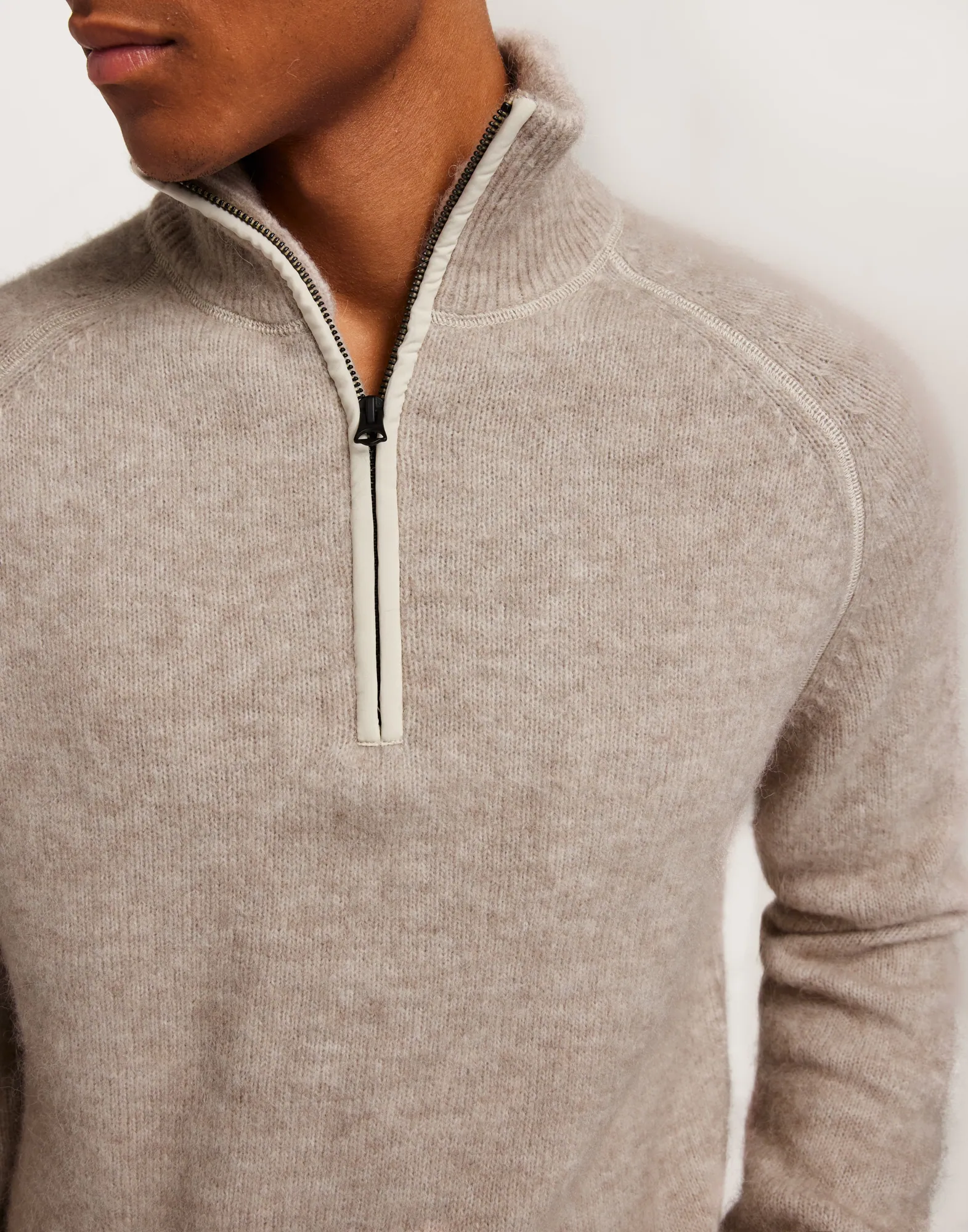 Wilton Half Zip Sweater