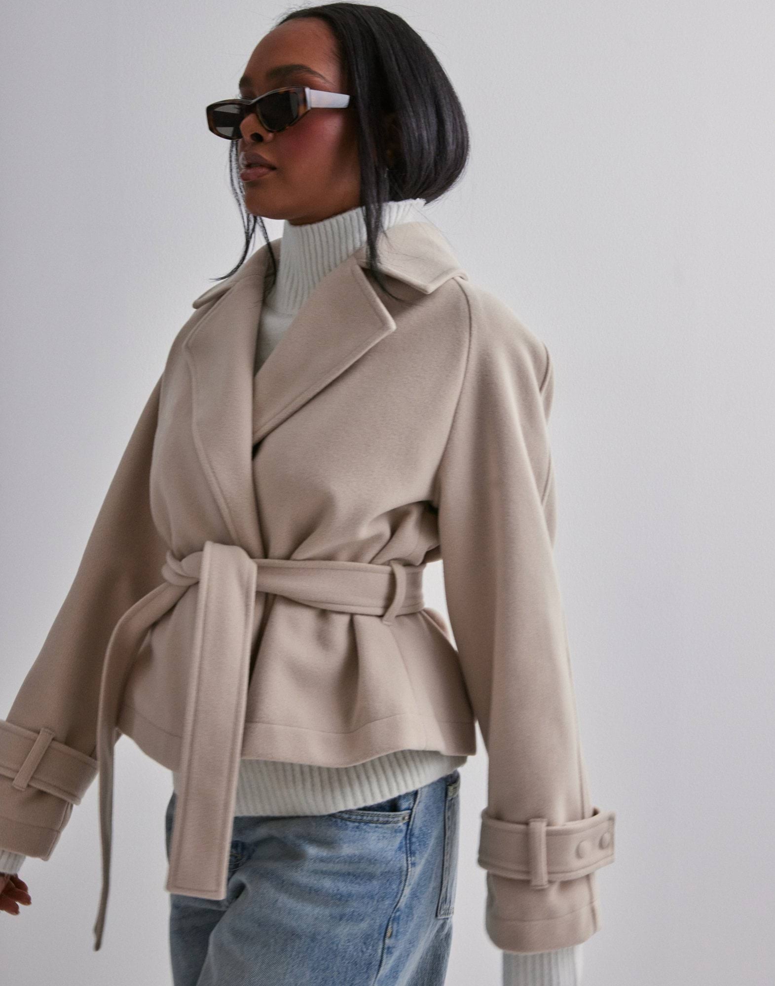 Short Belted Jacket