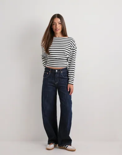 Nelly Stripe Knit Sweater stickade tröjor dam – bild 2